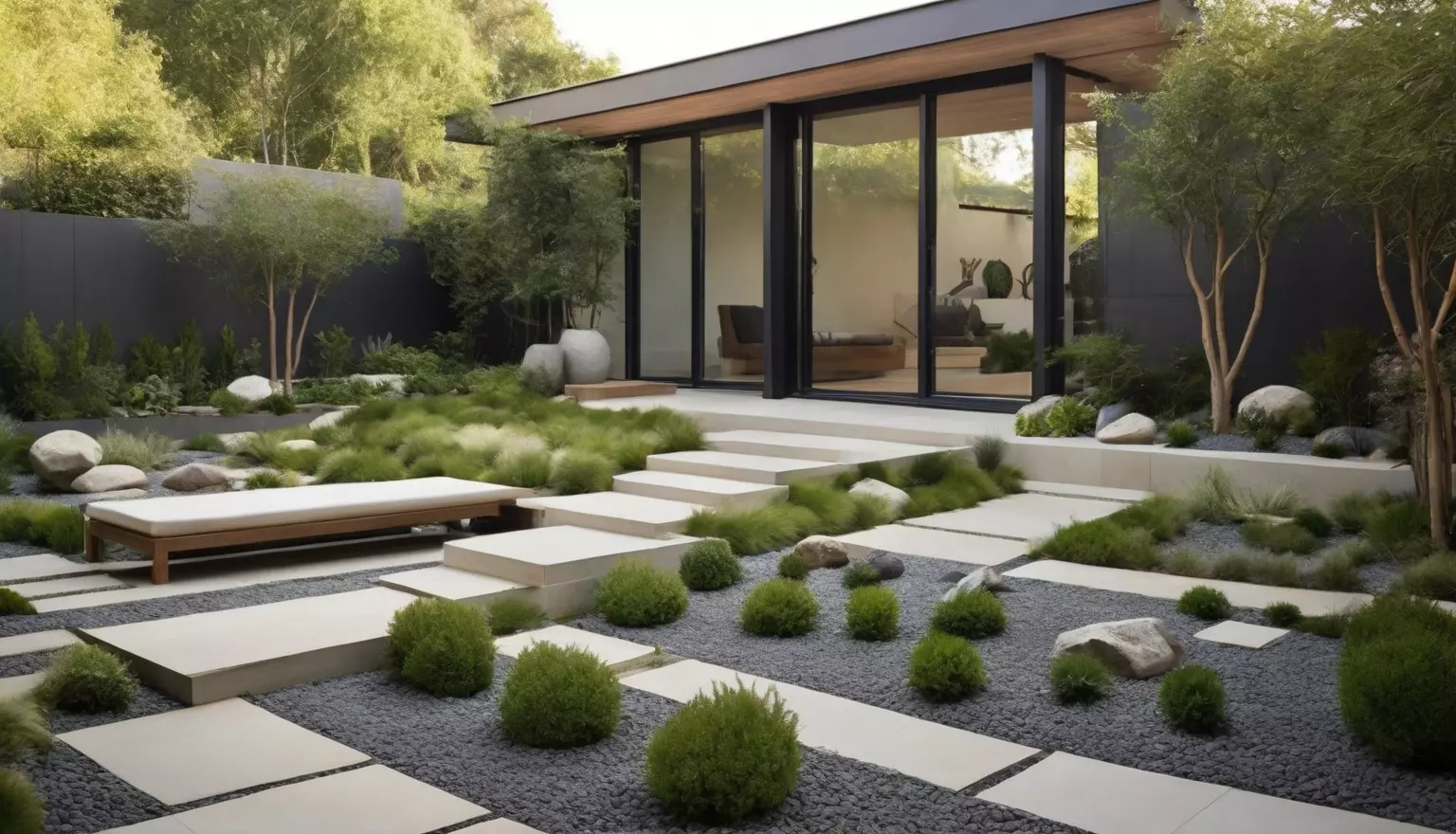 Simple Modern Landscaping Ideas For A Clean Contemporary Outdoor Space